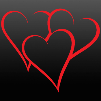 Heart Iron on Decal 8
