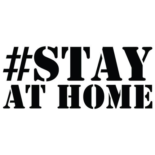 Stay at Home BOLD Decal